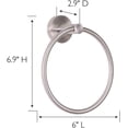 thumbnail image 2 of Design House 582767-SN Kelton Towel Ring, Satin Nickel, 2 of 6