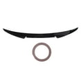 thumbnail image 2 of Trunk Spoiler Wing, M4 Style Sporty Look ABS Rear Spoiler Lid Wing Aerodynamic Trunk Lid Tail Wing Spoiler for E60 2004 To 2010 with Trunk Lid Spoiler Wing, 2 of 7
