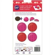 Wilton 2115-0142 Heart Print Cookie Candy Mold