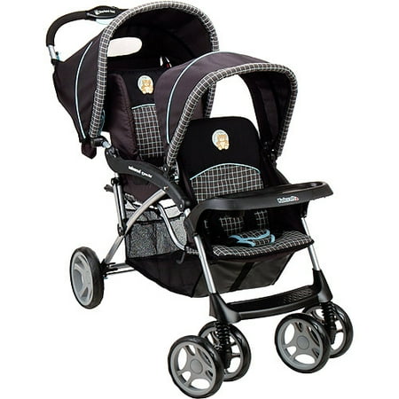 Kolcraft - Universal Express Rider Tandem Stroller, Blue