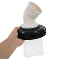 thumbnail image 2 of Miangastore 1 Set Ibc Tote Lid With Filter 45 Degree Plastic Ibc Tote Cover Portable Ibc Tote Fittings For Rainwater Ibc Container Rainwater Collection System, 2 of 8