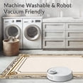 thumbnail image 5 of ODIKA 8'x10' Machine Washable Non-Slip Area Rug, Art Fan Featuring Elegant Arches and Gilded Accents High Traffic Rug with Pad, Beige, 544543, 5 of 8