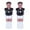 Black, variant on Foosball Man Player Replacement Parts for Table Soccer Accessory Black