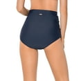 thumbnail image 4 of RELLECIGA Bas de Bikini Froncé Taille Haute pour Femmes, 4 of 6