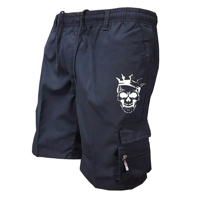 Xdzjlr Shorts Cargo Homme Coupe Décontractée, Cargo Ajusté avec Multiples Poches pour Extérieur Été Usage Quotidien Loisirs Course