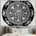 thumbnail image 2 of Orinice Pattern Tapestry Wall Hanging Unique Style Graphic Tapestries Home Wall Decor Art for Living Room Bedroom Apartment Farmhouse Dorm - 4 Sizes Available 60x50inch, 2 of 6