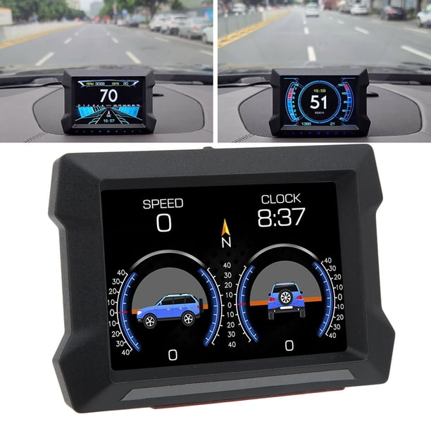 Medidor HUD, HUD Para Automóvil, Multifunción, Universal, Preciso Para Vehículo