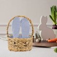 thumbnail image 4 of EUDIDV Easter Basket Essentials;Easter Carrying Basket Spring Picnic Hand Woven Storage Basket Snacks Eggs Candy Storage Childrens Gifts;Easter&nbsp;Basket Stuffers for Toddler, 4 of 6