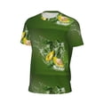 thumbnail image 6 of Wukai Friut Avocado Print Men's Short-Sleeved Mesh T-Shirt,Quick-Dry Short Sleeve Workout T-Shirt-X-Small, 6 of 8