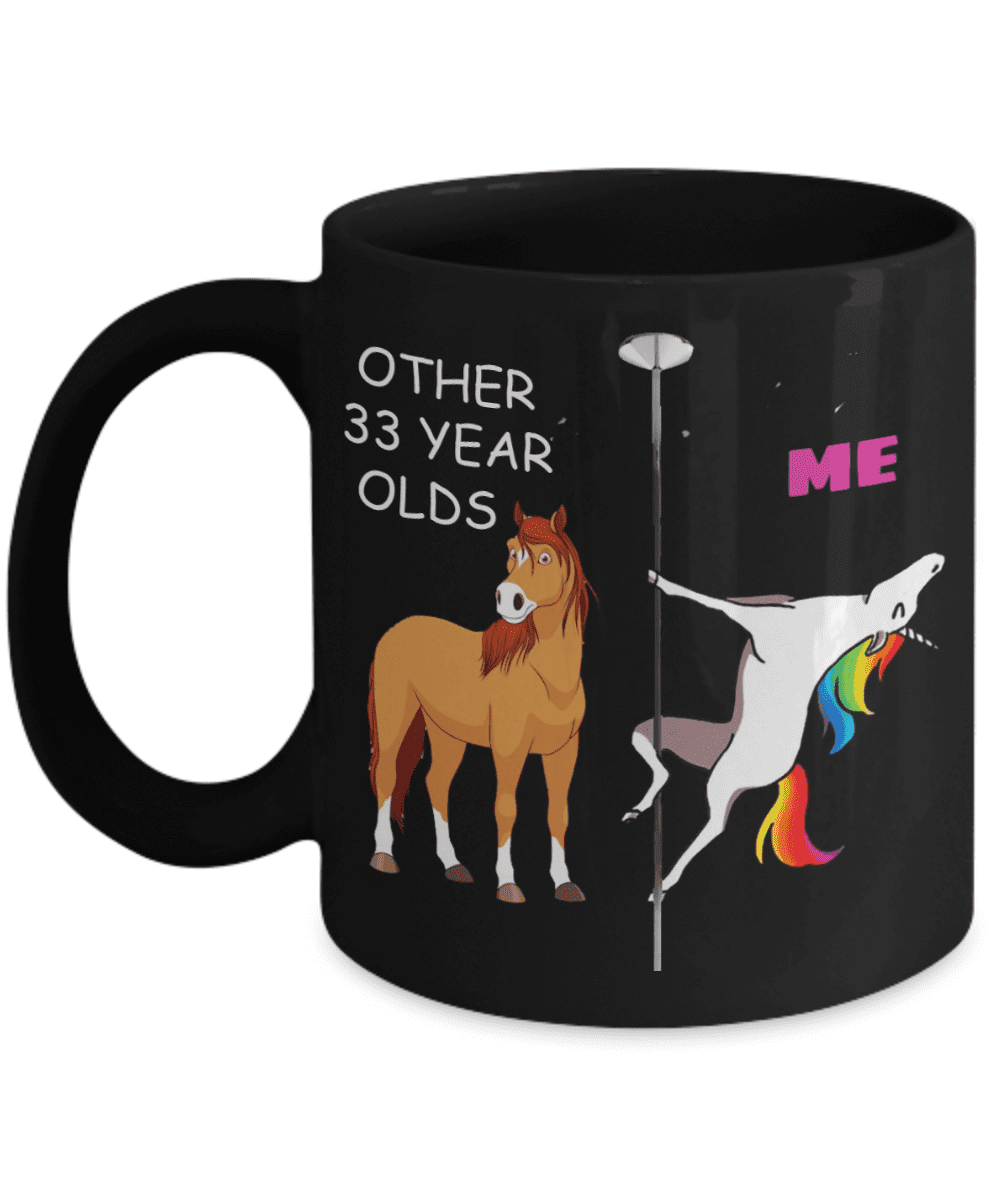 Beautiful Unicorn Personalize Birthday Mug 11oz 15oz Ceramic Coffee Cup 