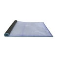 thumbnail image 2 of Ahgly Company Indoor Rectangle Solid Blue Modern Area Rugs, 6' x 9', 2 of 4