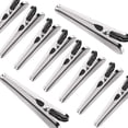 thumbnail image 1 of 10 PCS Metal Sachet Clips Stainless Steel Powerful Spring Clips Close Sachet Food Bag Closing Clips Kitchen Bag Clips for Food Storage for Office Home, 1 of 7