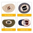 thumbnail image 6 of FRIJPACK Hat Stretcher 4 Way Wooden Hats Expander Fitted Hat Size Hat Maintainers for Baseball Caps Fedora Cowboy Hats, 6 of 7