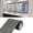 Gray, variant on PETGLE 10M Black Wood Grain Removable PVC Waterproof Border Wall Decor Removable Self Adhesive Kitchen Bathroom Tiles Sticker Wallpaper 4.2x390 (Dark Gray, 4" x 390")