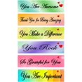 thumbnail image 2 of Inspirational Quotes Sensory Stickers 1×4inch Mood Calming Stickers Labels Motivational Anti Stress Stickers 30Pcs, 2 of 5