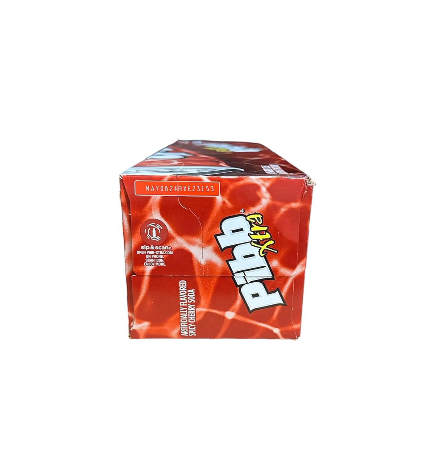 Mr. Pibb Cherry Soda Pop, 12 fl oz, 12 Pack Cans