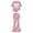 1#Pink, variant on Kiijoy Valentine's Day Girls Outfits Cute Bow Short Sleeve T Shirt and Flared Pants Set, Sizes 9-10