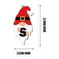 thumbnail image 3 of Christmas Acrylic Hanging Decorations - Set Of 26 Alphabet Letters With Santa Claus For Holiday Ornaments And DIY Crafts, 3 of 6