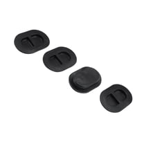 Unique Bargains 4 Pcs Car Floor Pan Drain Plug Drain Rubber Plugs Replacement for Jeep Wrangler JK JL 2007-2021 Black
