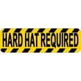 thumbnail image 1 of 10in x 3in Hard Hat Required Magnet, 1 of 1
