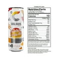 thumbnail image 3 of Celsius Sparkling Energy Drink - No Sugar or Preservatives | 12 fl oz, Slim Cans - Assorted Variety 12 Pack, 3 of 12