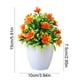 thumbnail image 3 of Simulation Of Five-leaf Plums Potted Plants Plant Bonsai Simulation Of Plant Flowers Suitable For Indoor Home Garden Terrace Office Desk Decoration, 3 of 6