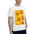 thumbnail image 2 of Bingfone 3d Sunflowers Men'S Loose Fit Short-Sleeve Pocket T-Shirt, 2 of 7