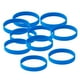 thumbnail image 1 of Pulsera de goma de silicona jinwen 10 piezas elástico ecológico Azul, 1 of 8