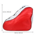 thumbnail image 3 of CATIEBYE Portable Roller Skates Handbag in Red, Lightweight and Easy to Clean Carry Bag for Roller Skate Storage, 3 of 5