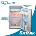 thumbnail image 2 of Cuory Frigobar 91L Acero Inoxidable 3.2 Ft, 2 of 2