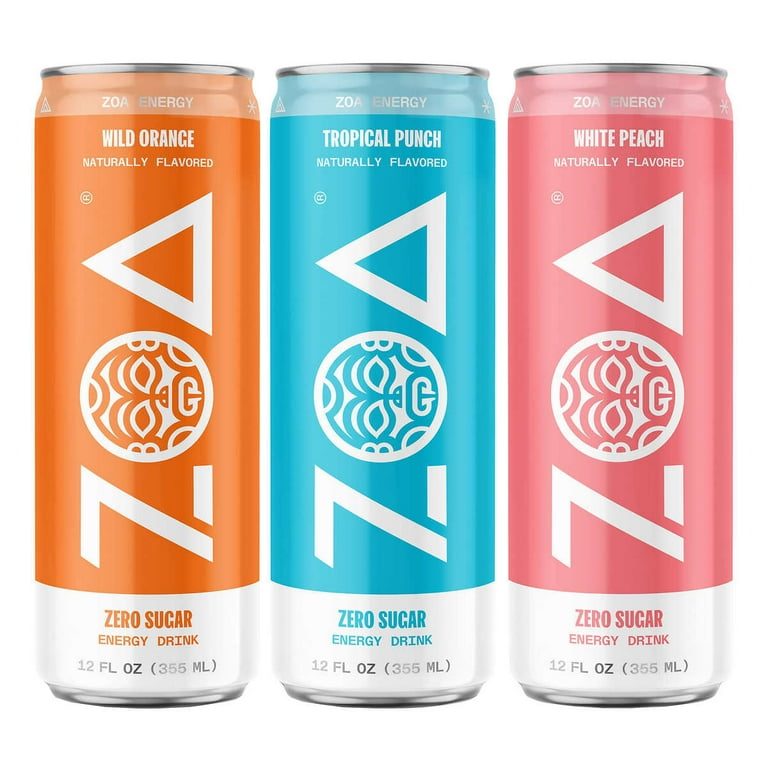 ZOA 　　　　　　　　　　　　　　　　　Z.O.A ZOA Zero Sugar, Keto Friendly, Gluten-Free Energy Drink, Variety
