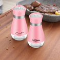 thumbnail image 5 of Salt And Pepper Shakers Set, Clear Glass Bottom, Compact Cooking, Kitchen And Dining Room Use, Stainless Steel with Glass Bottle for Table, Rv, Camp, Bbq Clearance Sales, 5 of 6