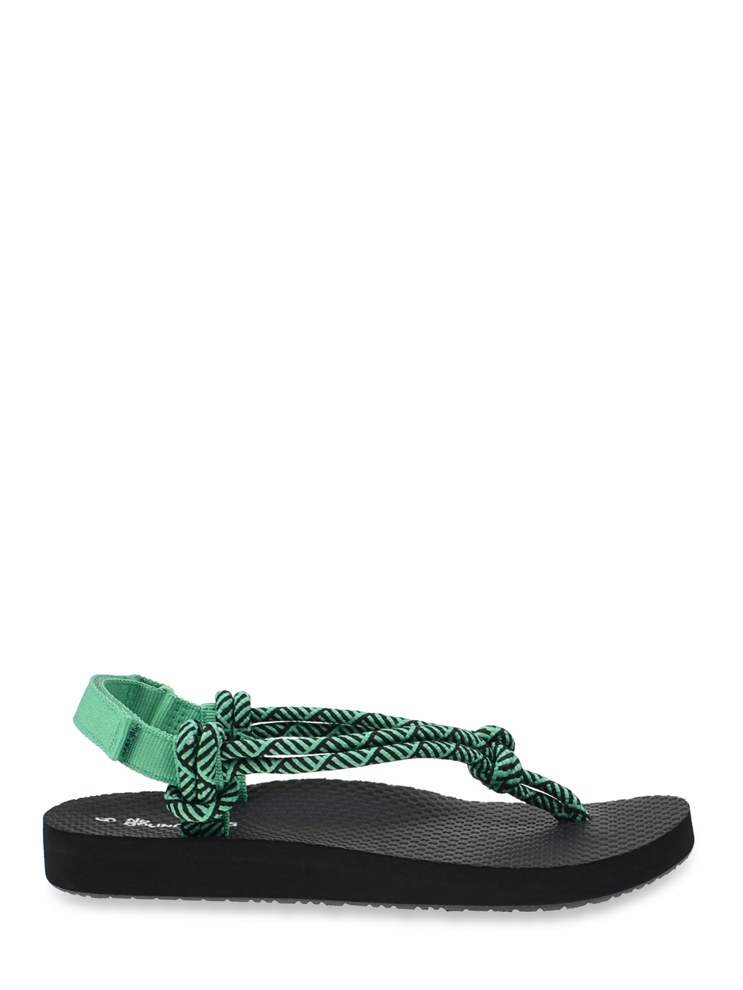 No Boundaries Women's Rope Thong Sandal