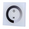 thumbnail image 1 of Panel Táctil Montado en la Pared, Controlador de Brillo Del Interruptor de Atenuació LED, panel táctil de un color, controlador de interruptor de pared para tira de luz led, 1 of 7
