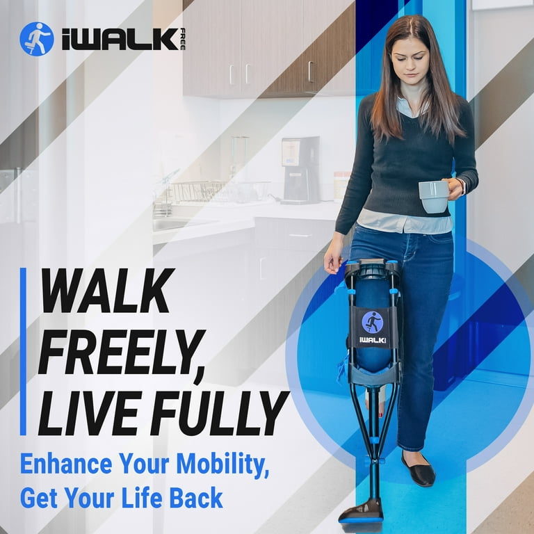 iWALK 3.0 Hands-Free Knee Crutch - Award-Winning Medical Mobility