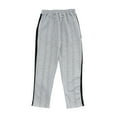 thumbnail image 4 of Miqool Men's Sweatpants Casual Loose Fit Side Button Stripes Jogging Pants Sports Running Basketball Sweatpants, 4 of 6