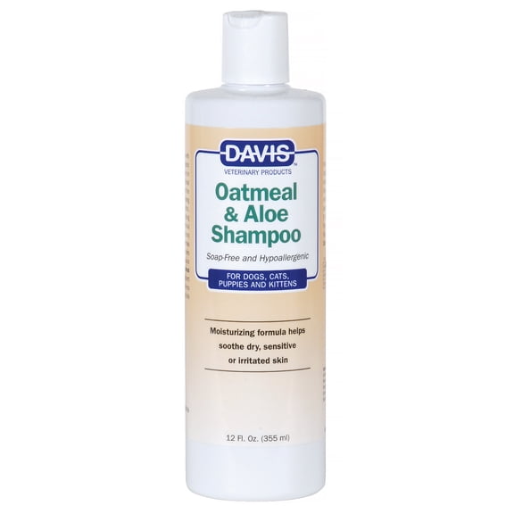 Davis Oatmeal & Aloe Shampoo, 12 oz