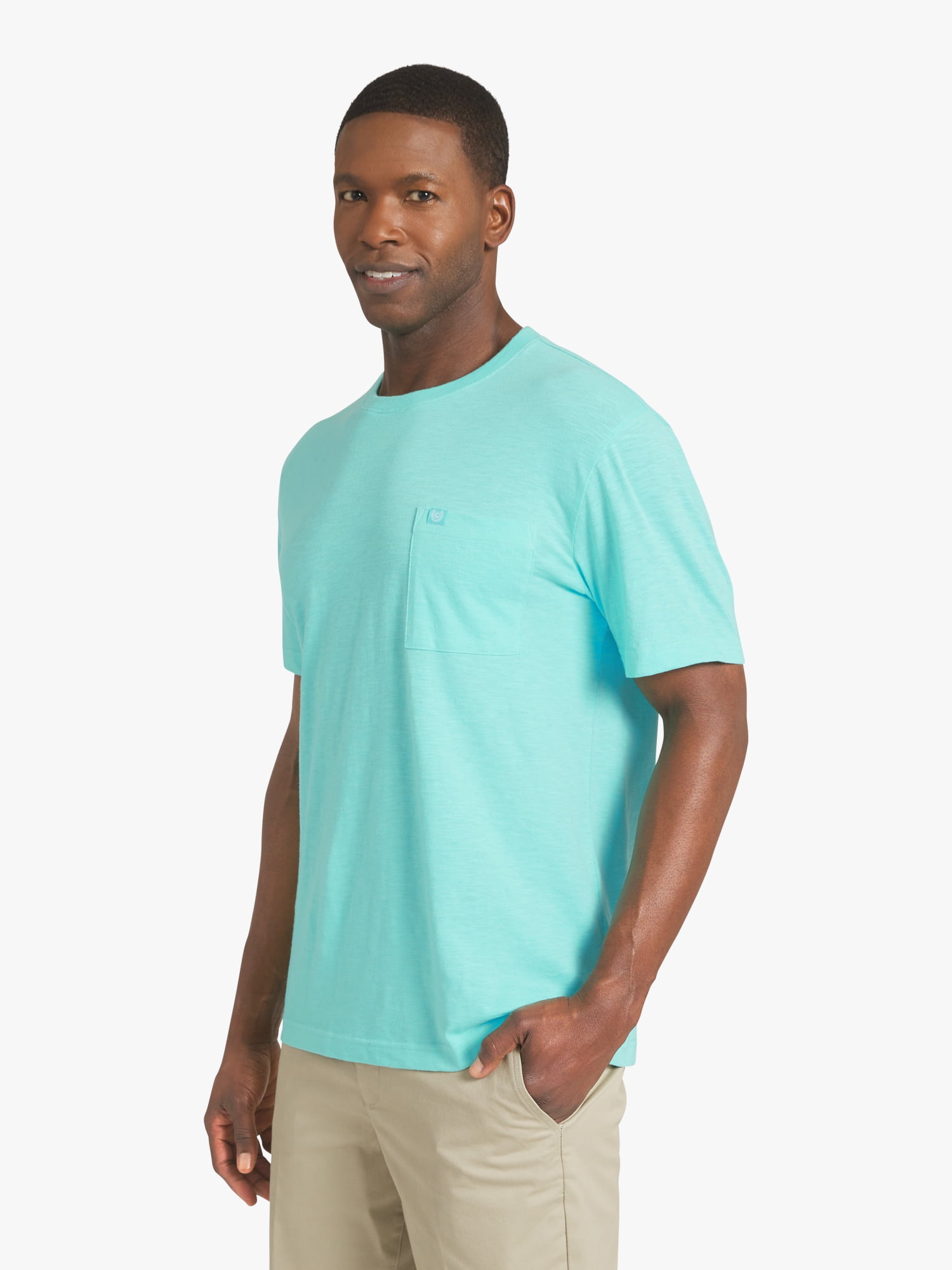 Chaps Men's & Big Men's Short Sleeve Slub Pocket T-Shirt, Sizes S-3XL