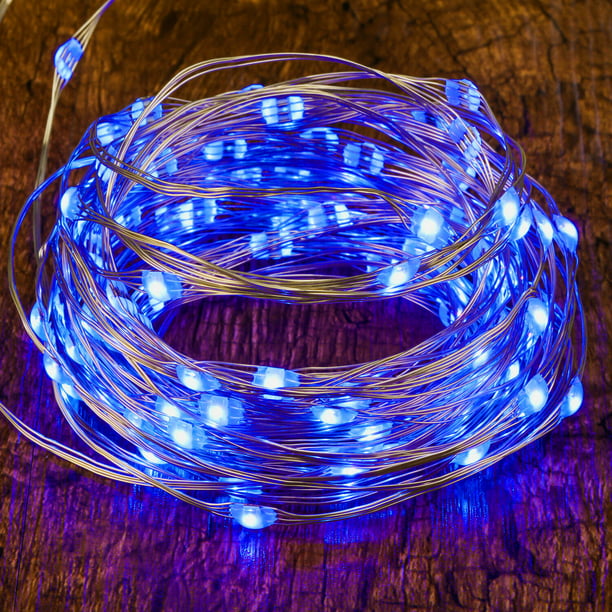 1pc 16 32ft 50 100led Copper Battery Powered Multi Color Changing Fairy String Lights With Remote Control For Indoor Bedroom Christmas Wedding Costume Led Fairy Lights Copper Wire Firefly Light Walmart Com Walmart Com
