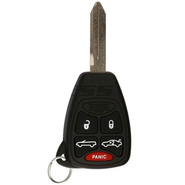 2-Pack Key Fob Replacement Shell Case For 2004-2006 Chrysler Sebring – Black, No Programming Needed