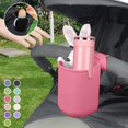thumbnail image 2 of (2-Pack) Rinsvye Bike Bottle Holder Multifunctional Dish Drying Rack in Sink Silicone Cup Holder Baby Tidy Wrap Stroller Universal Bottle Water Bottle Holder Stroller Cup Holder Baby Stroller Water, 2 of 9