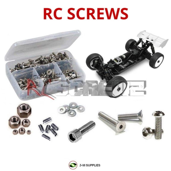 RCScrewZ Stainless Steel Screw Kit tek012 for Tekno RC EB48.3 1/8th Buggy (#TKR5005) | SET