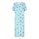 thumbnail image 2 of Pijamas de Verano para Mujeres Cuello Redondo Blusa de Manga Corta Y Pantalones Traje de Pijama Poliéster, Set de Moda Casual para el Hogar, 2 of 4