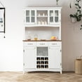 thumbnail image 2 of Giantex Kitchen Hutch Storage Cabinet, Sideboard Buffet Cupboard for Dining Room, Restaurant, 2 of 8