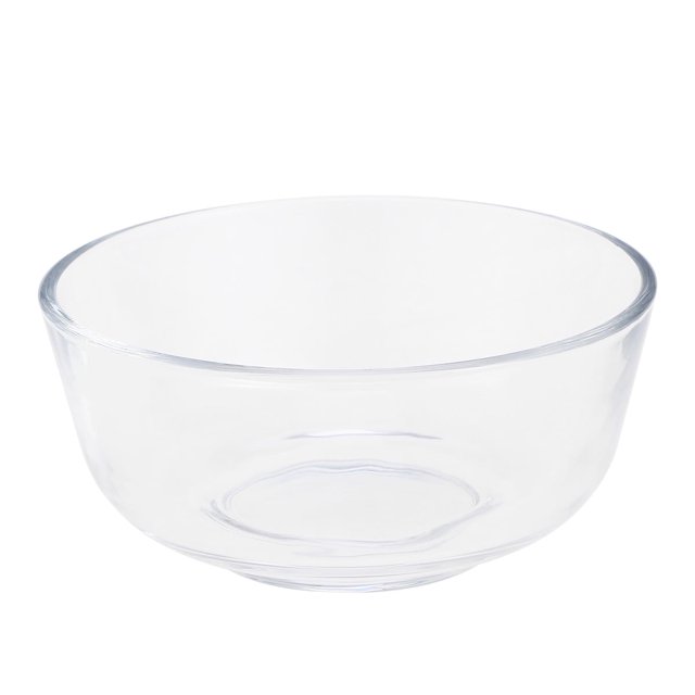 Cuenco para ensalada Cuenco de vidrio Cuenco para servir frutas Cuenco transparente Contenedor para alimentos Cuenco para postre Cuenco transparente