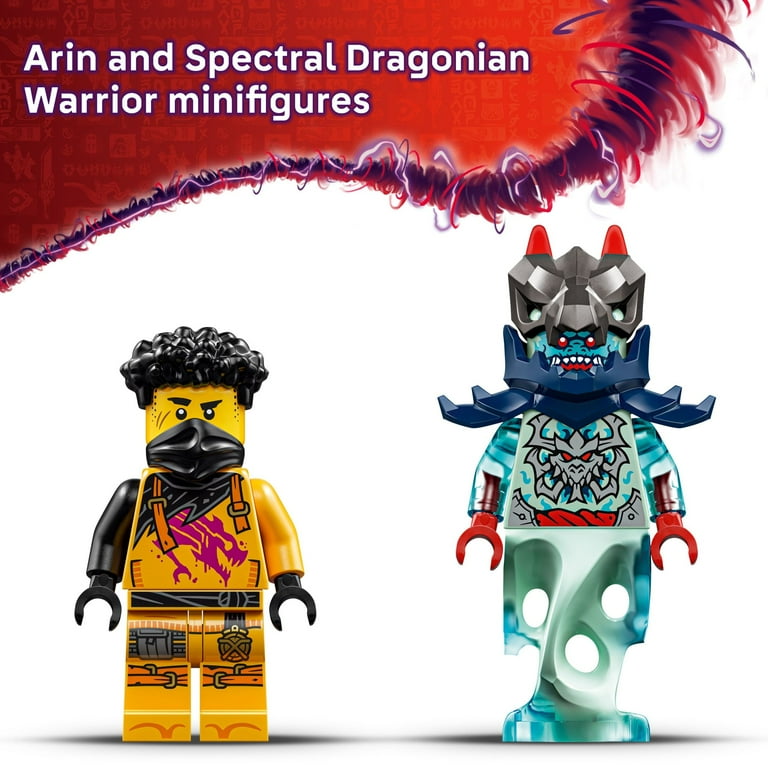 LEGO NINJAGO Arin's Spinjitzu Battle Mech Building Toy - Ninja