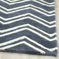 thumbnail image 3 of SAFAVIEH Cambridge Ravenna Geometric Wool Area Rug, Navy/Ivory, 9' x 12', 3 of 7