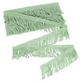 thumbnail image 1 of Uxcell 1 Cuenta Flecos de Cortina Trim para Sofá Ropa Verde Claro 5 Yardas, 1 of 6