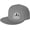 Gray, variant on China Travel Flat Bill Hats Teens Cool Snapback Baseball Cap Unisex
