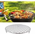 thumbnail image 3 of Grid accessory for Barbecue/Grill, 18cm/7.1 inch Barbecue Cooking Rack Stainless Steel Round Grill Rack, Stackable Cooking Cooling Rack, 3 of 5